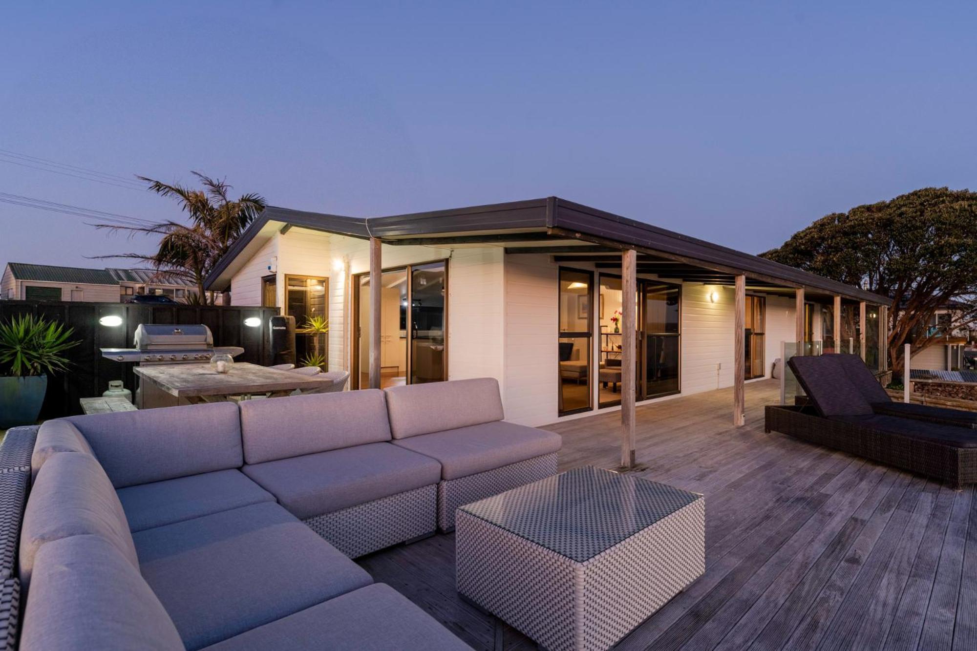 Pukehina Estuary Sunset Views Holiday Home エクステリア 写真