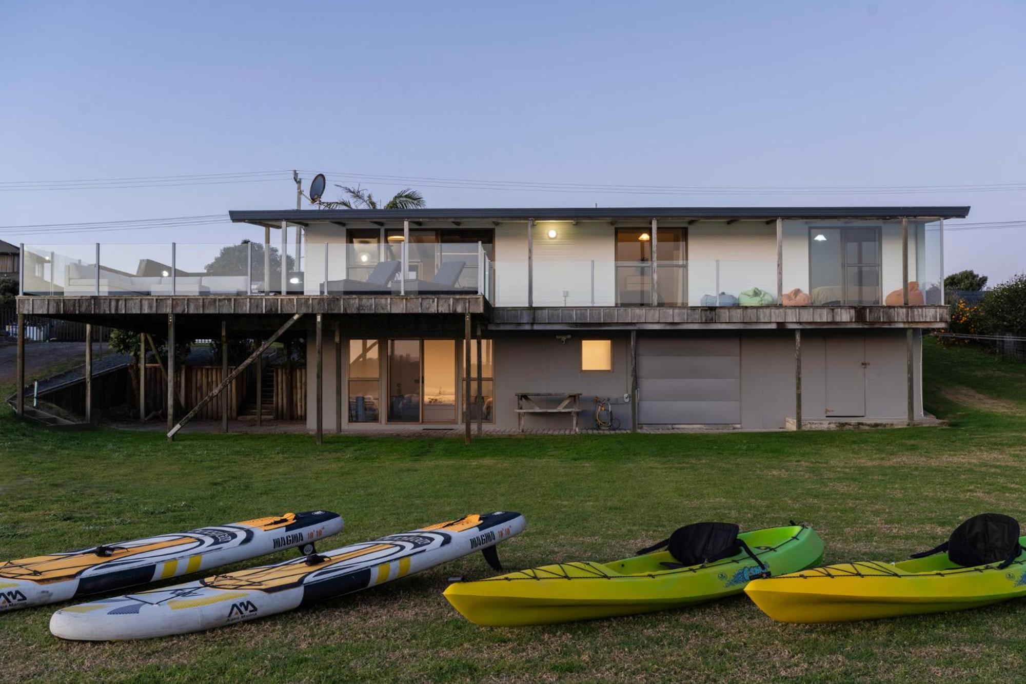 Pukehina Estuary Sunset Views Holiday Home エクステリア 写真